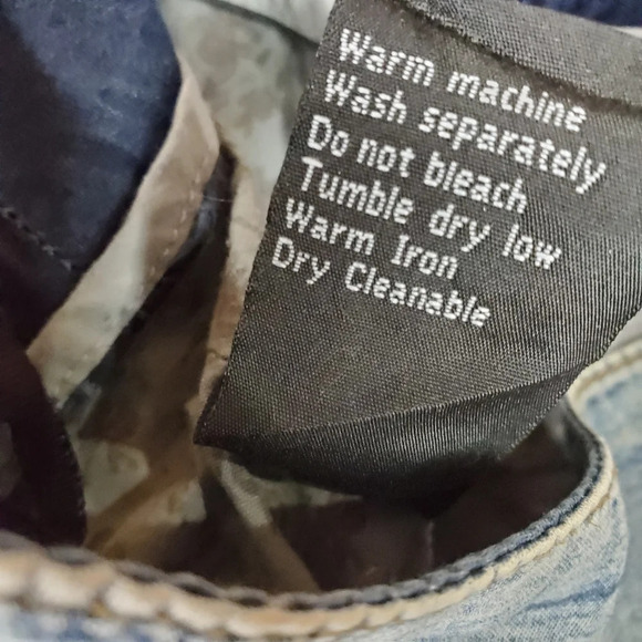 Vintage Denim A Line Skirt Stonewash  Pleats Embroidered Size Small Twee - Picture 11 of 11